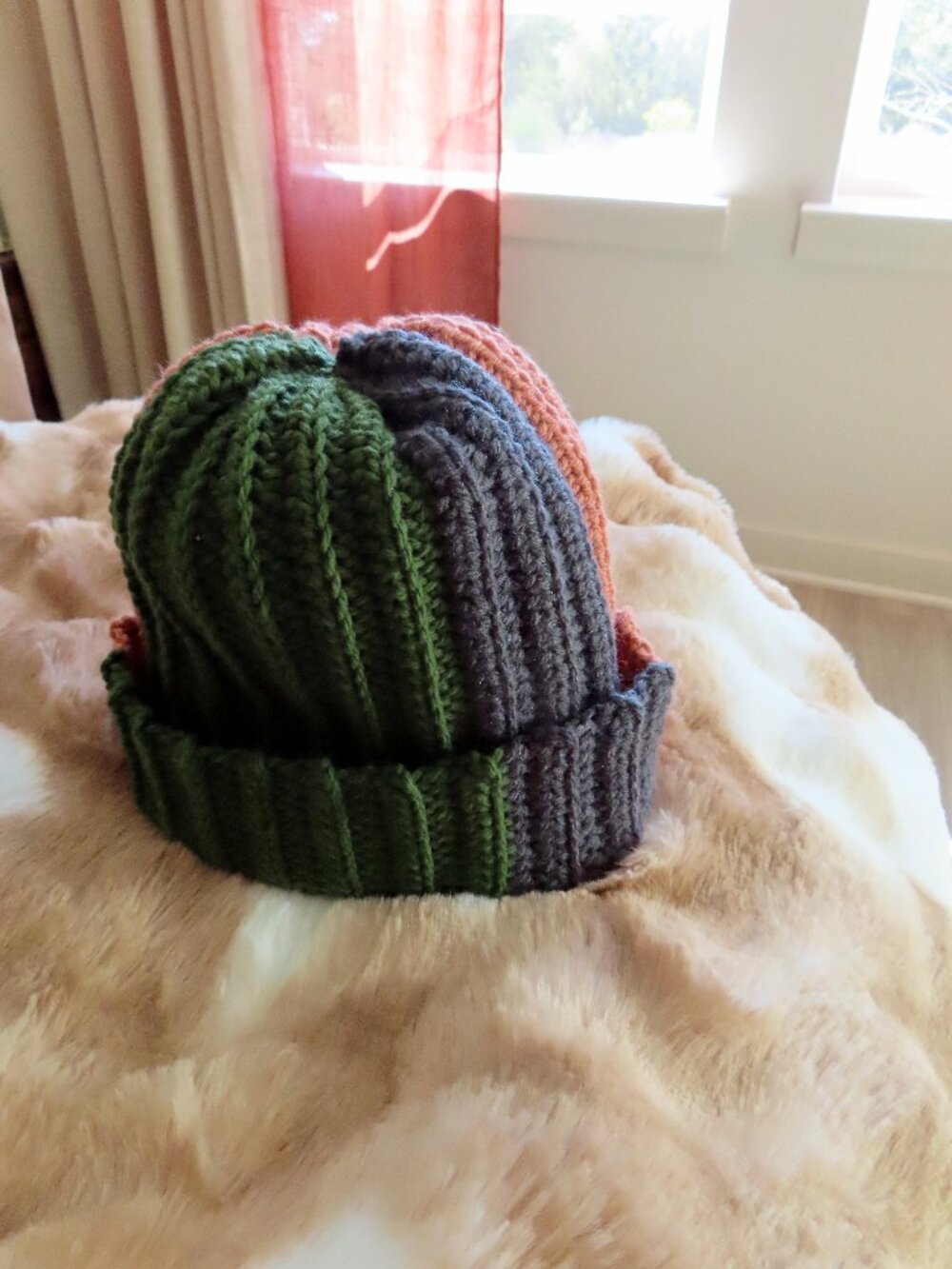 Cozy chunky handmade crochet beanie - Picture 10 of 10